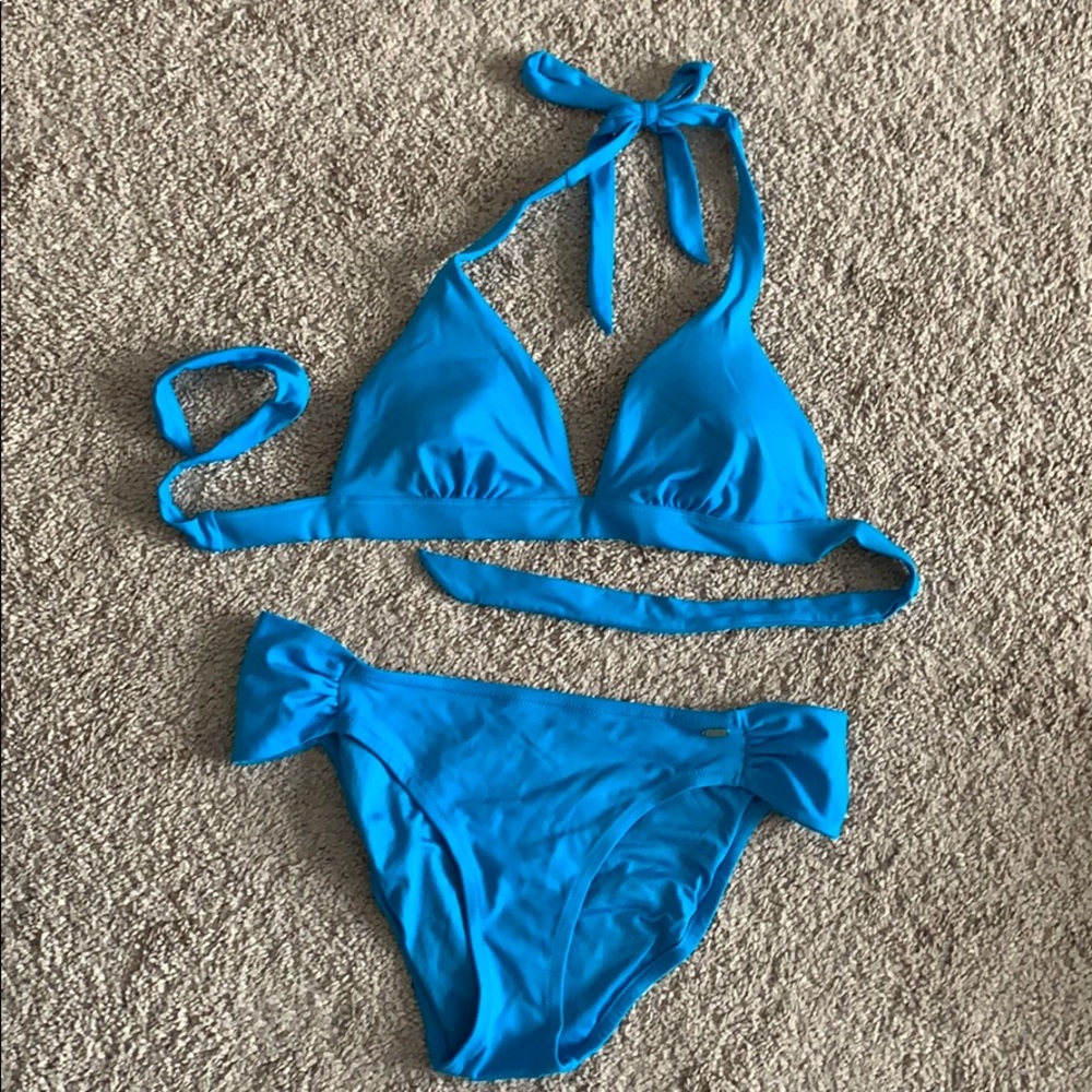 Victoria’s Secret Swim Pink Blue Bikini